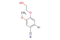 eMolecules​ 2-Bromo-4-(2-hydroxyethoxy)-5-methoxybenzonitrile | 832674-46-1