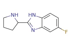 eMolecules​ 885277-90-7 | 5-Fluoro-2-pyrrolidin-2-yl-1h-benzimidazole |