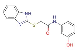 eMolecules​ 2-(1H-Benzimidazol-2-ylthio)-N-(3-hydroxyphenyl)acetamide |