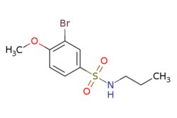 eMolecules​ 3-Bromo-4-methoxy-N-propylbenzenesulfonamide | 643000-22-0