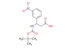 eMolecules​ 3-(Boc-amino)-3-(3-nitrophenyl)propionic acid | 284492-22-4
