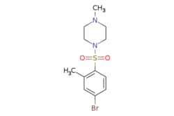 eMolecules​ 1-[(4-Bromo-2-methylbenzene)sulfonyl]-4-methylpiperazine |