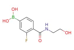 eMolecules​ N-(2-Hydroxyethyl) 4-borono-2-fluorobenzamide | 874289-21-1