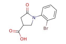 eMolecules​ 1-(2-Bromophenyl)-5-oxopyrrolidine-3-carboxylic acid | 923130-78-3