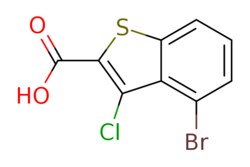 eMolecules​ 4-Bromo-3-chloro-1-benzothiophene-2-carboxylic acid | 926257-36-5