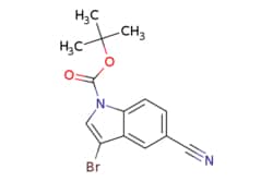 eMolecules​&nbsp;3-Bromo-5-cyanoindole-1-carboxylic acid tert-butyl ester | 348640-12-0 | MFCD05864766 | 1g