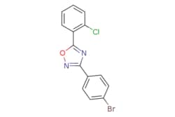 eMolecules​ 3-(4-Bromophenyl)-5-(2-chlorophenyl)-1,2,4-oxadiazole | 404900-69-2