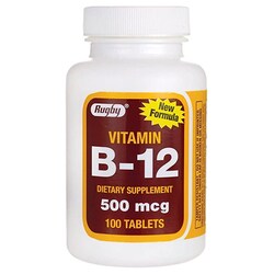 Med Vet International Vitamin B-12, 500Mcg, 100 Tablets, 24/Case, Quantity: