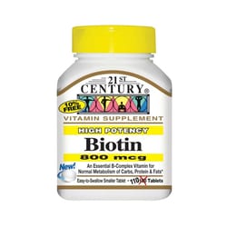 Med Vet International Biotin 800mcg, 110 tablets, Quantity: Each of 1
