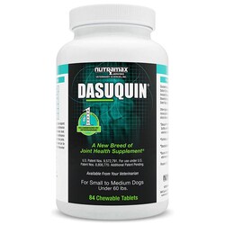 Med Vet International Dasuquin For Dogs, Under 60Lb, 84 Chew Tabs, Quantity: