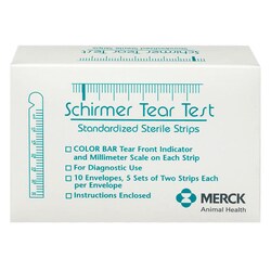 Med Vet International Schirmer Tear Test Strips, 50/Box, Quantity: Each