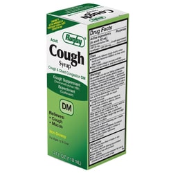 Med Vet International Guaifenesin Cough Syrup DM, 4oz, 48/case, Quantity: