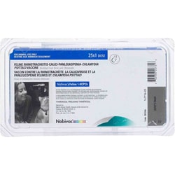Med Vet International Nobivac, Merck, Feline Vaccine, 1-HCPCH, 25X1 Dose