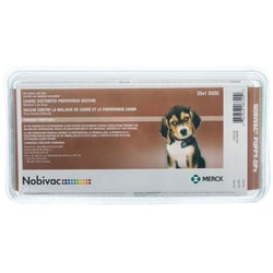 Med Vet International Nobivac, Merck, Canine Vaccine PUPPY DPV , 25X1 Dose
