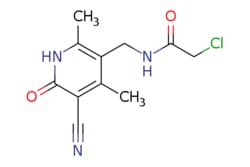 eMolecules​ 2-Chloro-N-[(5-cyano-2,4-dimethyl-6-oxo-1,6-dihydropyridin-3-yl)methyl]acetamide