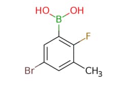 eMolecules​ 5-Bromo-2-fluoro-3-methylphenylboronic acid | 957120-61-5 |