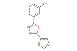 eMolecules​&nbsp;2-(3-bromophenyl)-5-(thiophen-2-yl)-1,3,4-oxadiazole | 957065-93-9 | MFCD09878386 | 1g