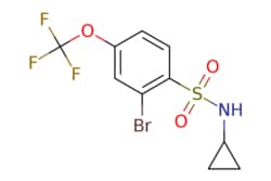 eMolecules​ N-Cyclopropyl 2-bromo-4-trifluoromethoxybenzenesulfonamide