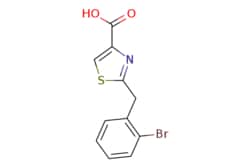eMolecules​&nbsp;2-[(2-Bromophenyl)methyl]-1,3-thiazole-4-carboxylic acid | 1086380-14-4 | MFCD09258847 | 1g