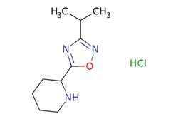 eMolecules​&nbsp;2-(3-Isopropyl-1,2,4-oxadiazol-5-yl)piperidine hydrochloride | 915924-51-5 | MFCD12028439 | 1g