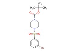 eMolecules​ 4-(3-Bromo-benzenesulfonyl)-piperazine-1-carboxylic acid tert-butyl