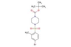 eMolecules​ tert-butyl 4-[(4-bromo-2-methylbenzene)sulfonyl]piperazine-1-carboxylate