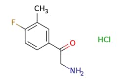 eMolecules​ 2-Amino-1-(4-fluoro-3-methylphenyl)ethan-1-one hydrochloride