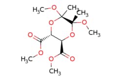 eMolecules​&nbsp;181586-74-3 | Dimethyl (2r,3r,5r,6r)-dimethoxy-5,6-dimethyl-1,4-dioxane-2,3-dicarboxylate | Combi-Blocks | MFCD03427179 | 292.284 | C12H20O8 | 95.000 | COC(=O)[C@@H]1O[C@@](C)(OC)[C@](C)(OC)O[C@H]1C(=O)OC | 25g | 448009921