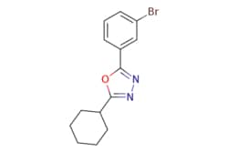 eMolecules​&nbsp;2-(3-Bromophenyl)-5-cyclohexyl-1,3,4-oxadiazole | 957065-98-4 | MFCD09878385 | 1g