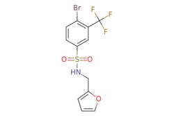 eMolecules​&nbsp;N-(Furan-2-ylmethyl) 4-bromo-3-trifluoromethylbenzenesulfonamide | 1020252-97-4 | MFCD09972153 | 1g