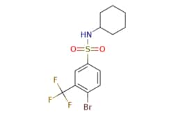 eMolecules​ 4-Bromo-N-cyclohexyl-3-(trifluoromethyl)benzenesulfonamide