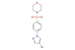 eMolecules​ 4-Bromo-1-(4-morpholinosulfonylphenyl)pyrazole | 1187385-89-2