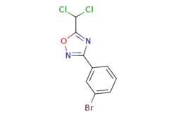 eMolecules​&nbsp;3-(3-Bromophenyl)-5-(dichloromethyl)-1,2,4-oxadiazole | 1150164-54-7 | MFCD12026023 | 1g