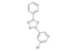 eMolecules​ 2-(5-Bromopyridin-3-yl)-5-phenyl-1,3,4-oxadiazole | 1187385-63-2