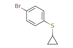 eMolecules​ 1-Bromo-4-cyclopropylthiobenzene | 411229-63-5 | MFCD12546532