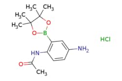 eMolecules​ 2-Acetamido-5-aminophenylboronic acid, pinacol ester, HCl |