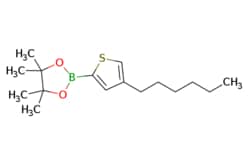 eMolecules​&nbsp;2-(4-Hexyl-2-thienyl)-4,4,5,5-tetramethyl-1,3,2-dioxaborolane | 883742-29-8 | MFCD14708172 | 1g