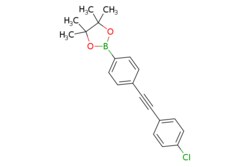 eMolecules​ 2-[4-(4-Chlorophenylethynyl)phenyl]-4,4,5,5-tetramethyl-1,3,2-dioxaborolane