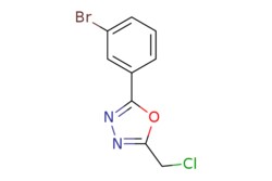 eMolecules​&nbsp;2-(3-Bromophenyl)-5-(chloromethyl)-1,3,4-oxadiazole | 944391-84-8 | MFCD09935794 | 1g