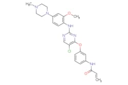eMolecules​ N-(3-(5-Chloro-2-(2-methoxy-4-(4-methylpiperazin-1-yl)phenylamino)pyrimidin-4-yloxy)phenyl)acrylamide