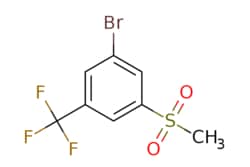 eMolecules​ 1-Bromo-3-(methylsulfonyl)-5-(trifluoromethyl)benzene | 1215205-96-1