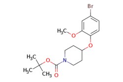 eMolecules​ tert-Butyl 4-(4-bromo-2-methoxyphenoxy)piperidine-1-carboxylate