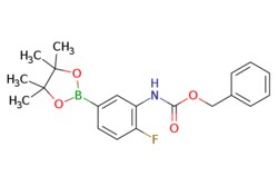 eMolecules​ 3-(Benzyloxycarbonylamino)-4-fluorophenylboronic acid, pinacol