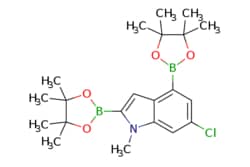 eMolecules​&nbsp;6-Chloro-1-methylindole-2,4-diboronic acid, pinacol ester | 1256360-39-0 | MFCD17015835 | 1g