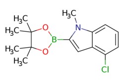 eMolecules​ 4-Chloro-1-methylindole-2-boronic acid, pinacol ester | 1256360-42-5