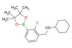 eMolecules​ 3-(N-Cyclohexylaminomethyl)-2-fluorophenylboronic acid, pinacol