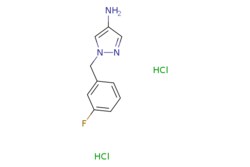 eMolecules​&nbsp;1-(3-Fluorobenzyl)-1h-pyrazol-4-amine dihydrochloride | 956395-22-5 | MFCD18205900 | 1g
