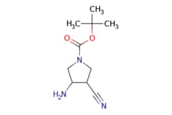 eMolecules​ tert-Butyl 3-amino-4-cyanopyrrolidine-1-carboxylate | 1305712-89-3