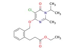 eMolecules​ Ethyl 3-(2-((5-chloro-1,6-dihydro-1-isopropyl-2-methyl-6-oxopyrimidin-4-yloxy)methyl)phenyl)propanoate