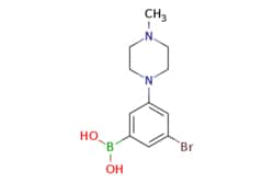 eMolecules​ 3-Bromo-5-(4-methylpiperazino)phenylboronic acid | 2096338-85-9